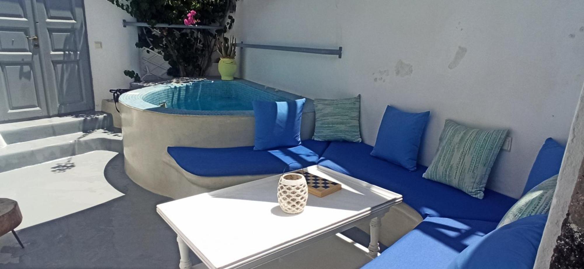 Angels Villa Santorini Megalochori  Exterior foto